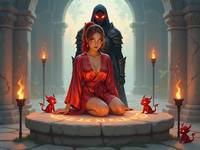 HiDream I1 Dev generated image for Altar of Desire - Soft