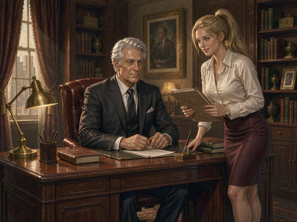 Hunyuan Image 3.5 Preview — Office Heat Classics — Digital Art