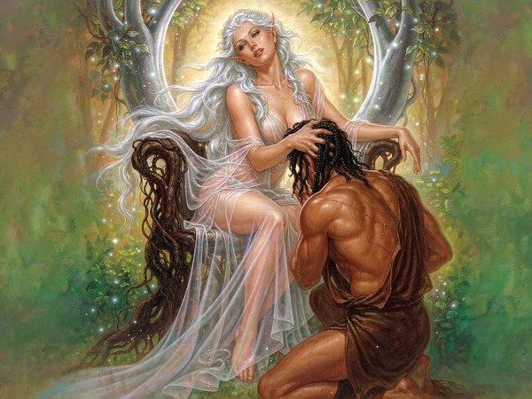 Hunyuan Image 3.5 Preview — The Elven Queen's Champion — Classic Romance