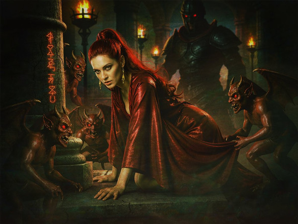 Hunyuan Image 3.5 Preview — Altar of Desire — Dark Fantasy