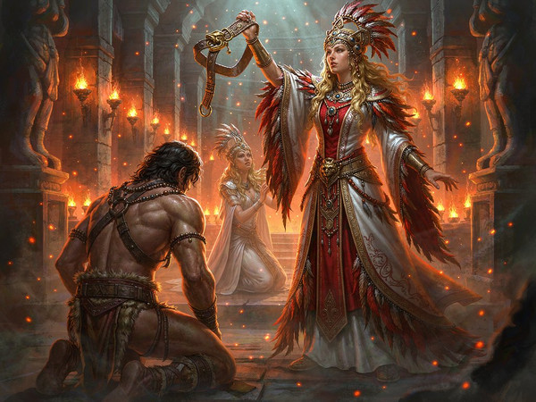 Hunyuan Image 3.5 Preview — Tribal Guardian's Desire — Epic Fantasy