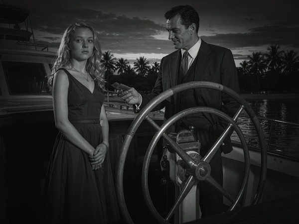 Hunyuan Image 3.5 Preview — Luxury Yacht Romance — Film Noir