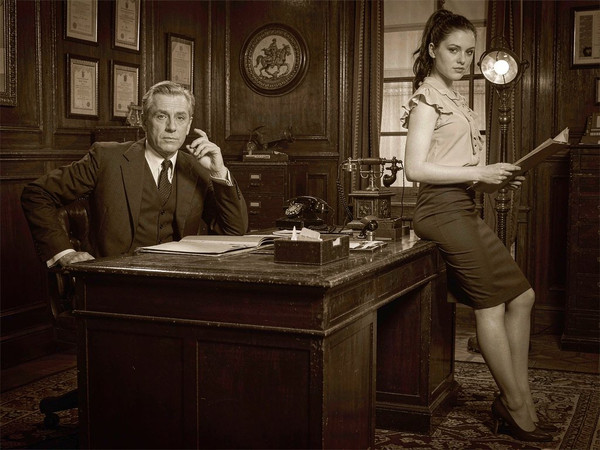 Hunyuan Image 3.5 Preview — Office Heat Classics — Film Noir