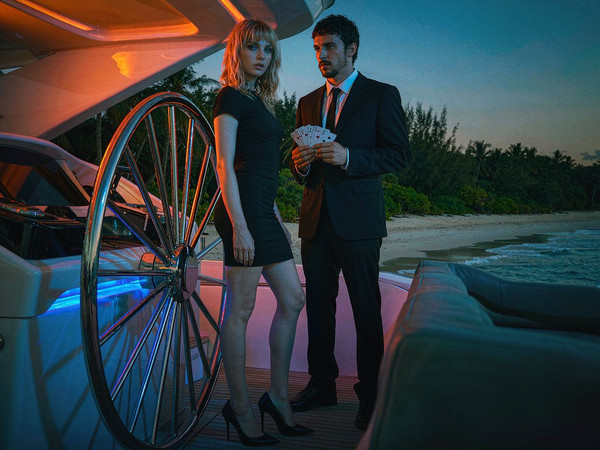 Hunyuan Image 3.5 Preview — Luxury Yacht Romance — Neo Noir