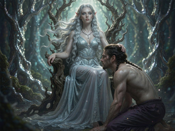 Hunyuan Image 3.5 Preview — The Elven Queen's Champion — Photorealistic