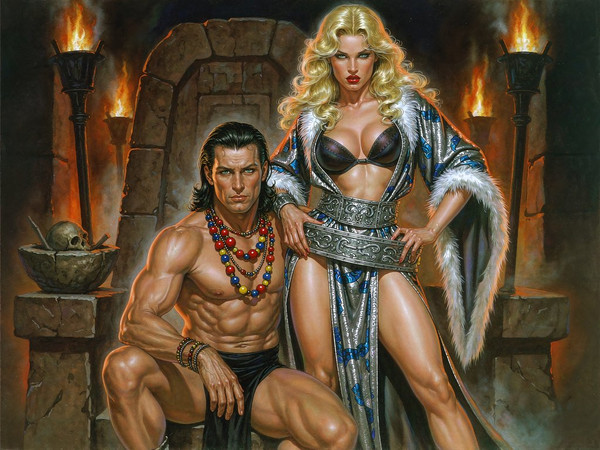 Hunyuan Image 3.5 Preview — Tribal Guardian's Desire — Pin-Up