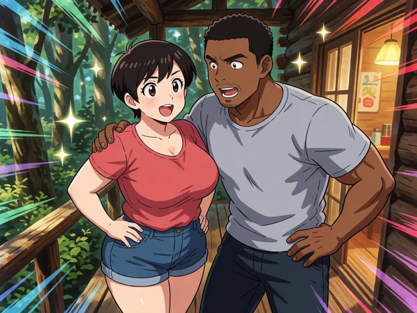 Krea 2 Turbo — Cabin in the Woods — Anime