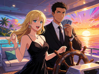 Krea 2 Turbo — Luxury Yacht Romance — Anime