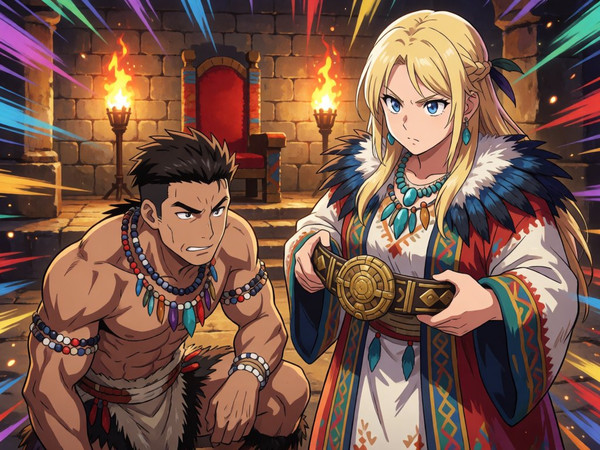 Krea 2 Turbo — Tribal Guardian's Desire — Anime