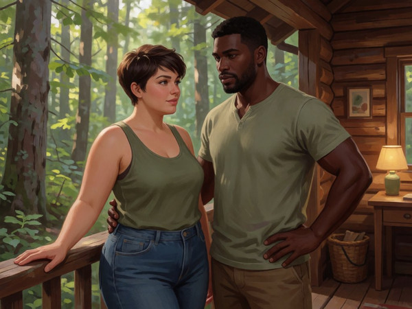 Krea 2 Turbo — Cabin in the Woods — Digital Art