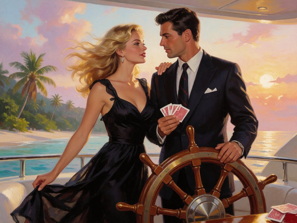 Krea 2 Turbo — Luxury Yacht Romance — Classic Romance