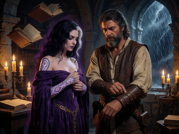 Krea 2 Turbo — A Night in the Sorceress's Tower — Dark Fantasy
