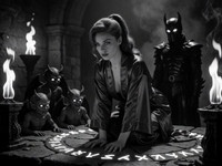 Krea 2 Turbo — Altar of Desire — Film Noir