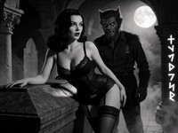 Krea 2 Turbo — Moonlit Horror-Erotica Blend — Film Noir