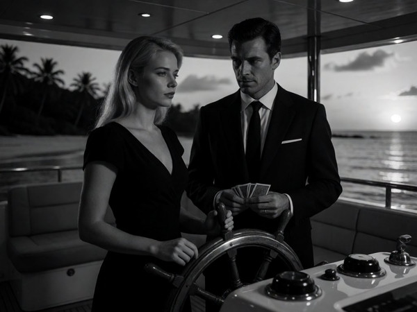 Krea 2 Turbo — Luxury Yacht Romance — Film Noir