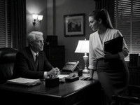 Krea 2 Turbo — Office Heat Classics — Film Noir