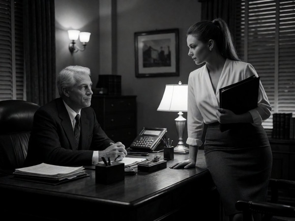 Krea 2 Turbo — Office Heat Classics — Film Noir