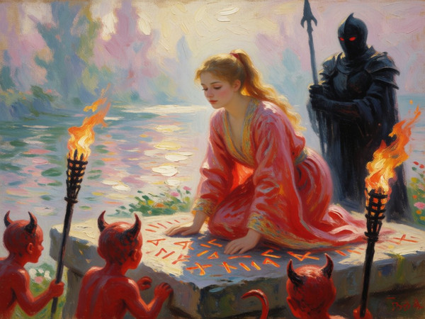 Krea 2 Turbo — Altar of Desire — Impressionism