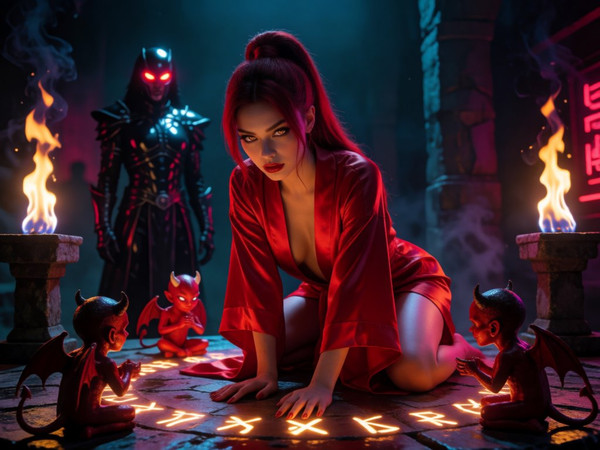 Krea 2 Turbo — Altar of Desire — Neo Noir