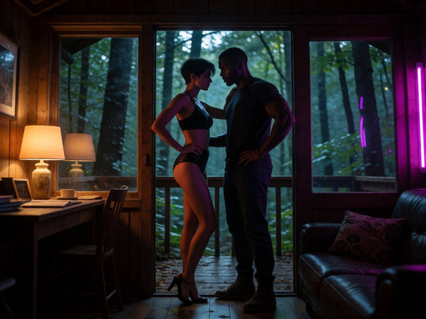 Krea 2 Turbo — Cabin in the Woods — Neo Noir