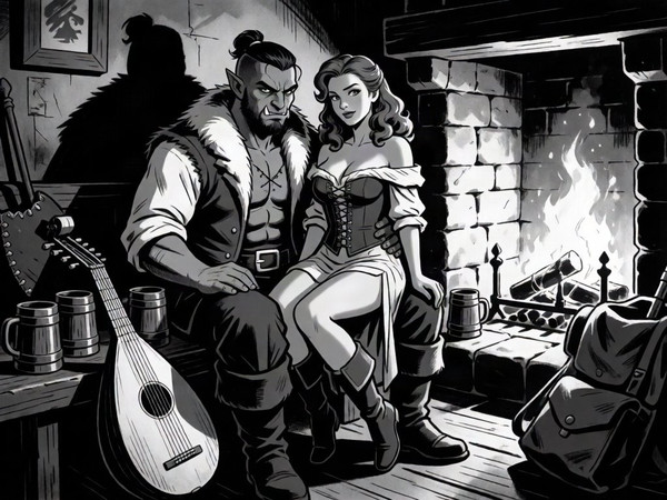 Krea 2 Turbo — After the Quest — Noir Comic