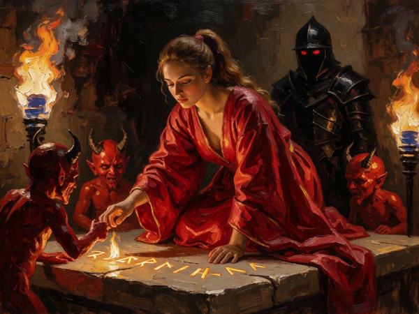 Krea 2 Turbo — Altar of Desire — Oil Painting