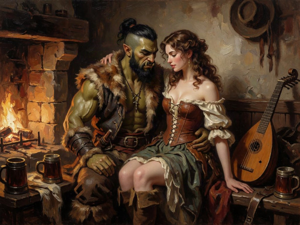 Krea 2 Turbo — After the Quest — Oil Painting