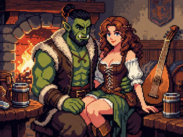 Krea 2 Turbo — After the Quest — Pixel Art