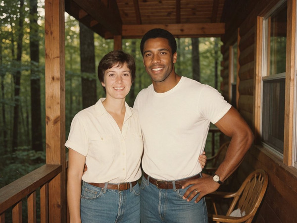 Krea 2 Turbo — Cabin in the Woods — Polaroid