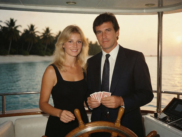 Krea 2 Turbo — Luxury Yacht Romance — Polaroid