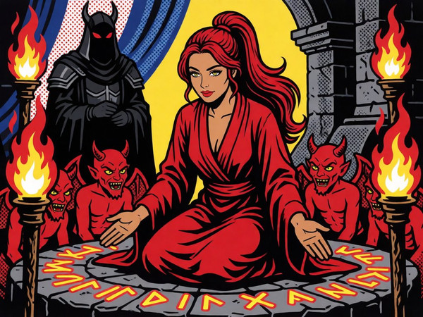 Krea 2 Turbo — Altar of Desire — Pop Art