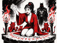 Krea 2 Turbo — Altar of Desire — Pulp Ink
