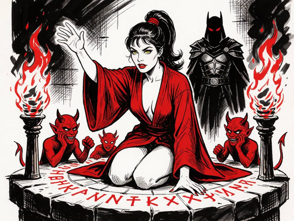 Krea 2 Turbo — Altar of Desire — Pulp Ink