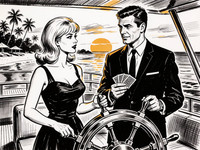 Krea 2 Turbo — Luxury Yacht Romance — Pulp Ink