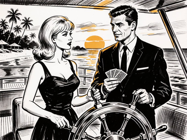 Krea 2 Turbo — Luxury Yacht Romance — Pulp Ink