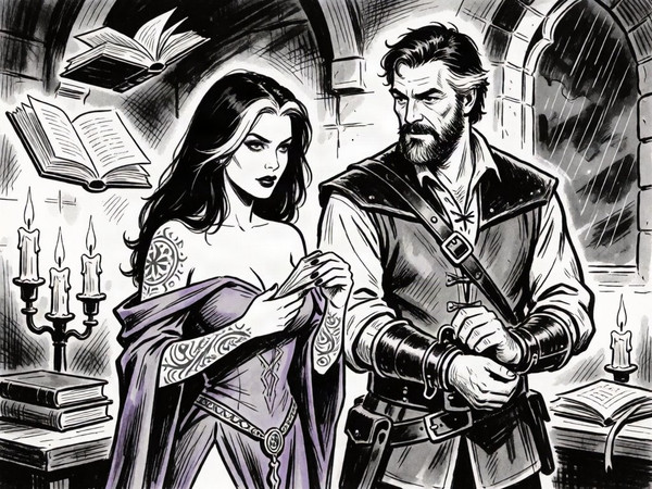 Krea 2 Turbo — A Night in the Sorceress's Tower — Pulp Ink