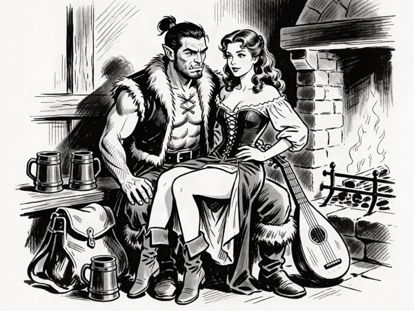 Krea 2 Turbo — After the Quest — Pulp Ink