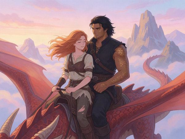 Krea 2 Turbo — Dragonrider at Dawn — Soft