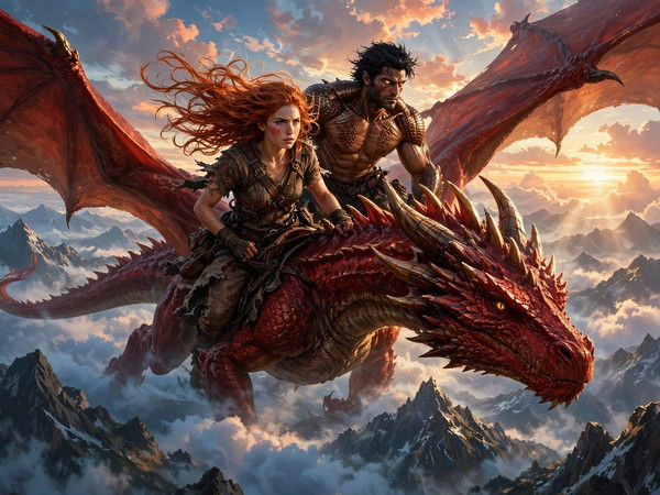 Muse — Dragonrider at Dawn — Epic Fantasy