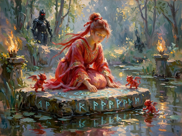 Muse — Altar of Desire — Impressionism