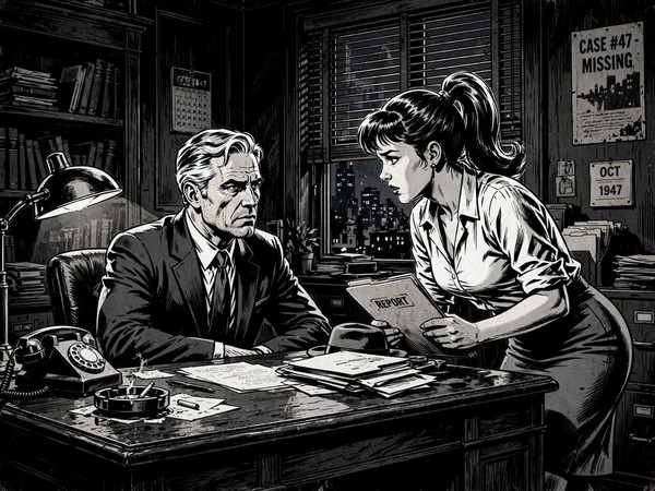 Muse — Office Heat Classics — Noir Comic
