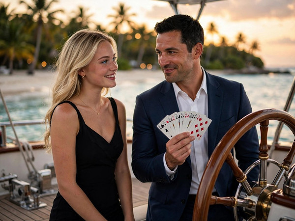 Muse — Luxury Yacht Romance — Photorealistic