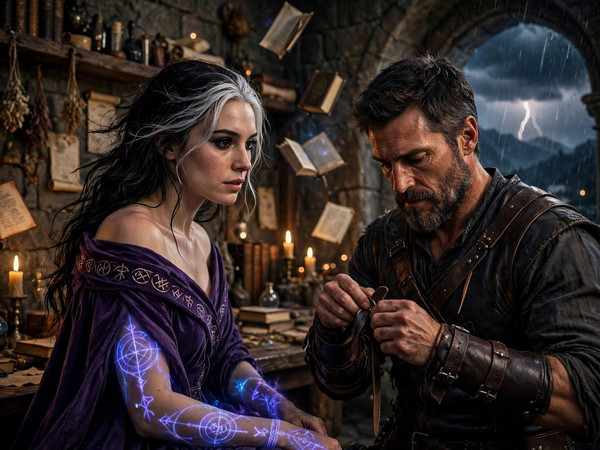Muse — A Night in the Sorceress's Tower — Photorealistic