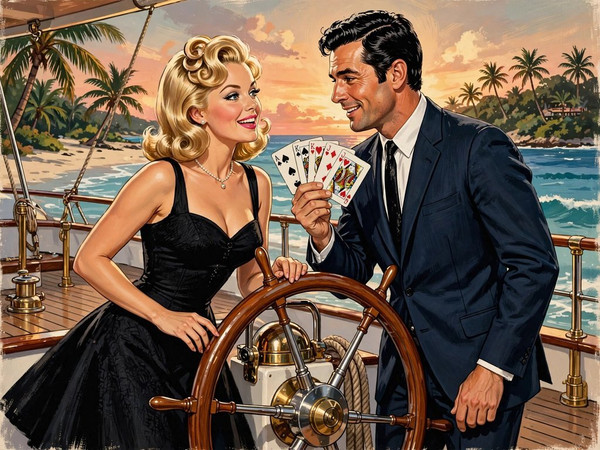 Muse — Luxury Yacht Romance — Pin-Up