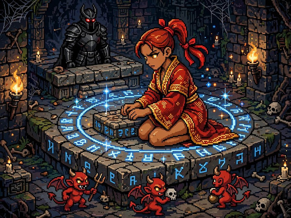 Muse — Altar of Desire — Pixel Art