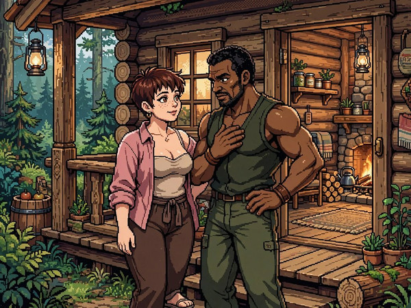 Muse — Cabin in the Woods — Pixel Art