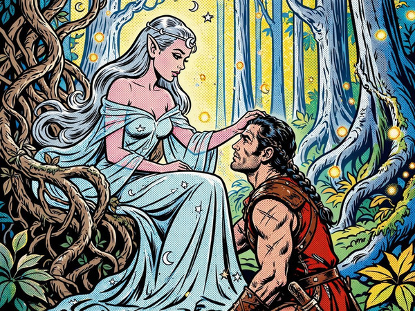 Muse — The Elven Queen's Champion — Pop Art