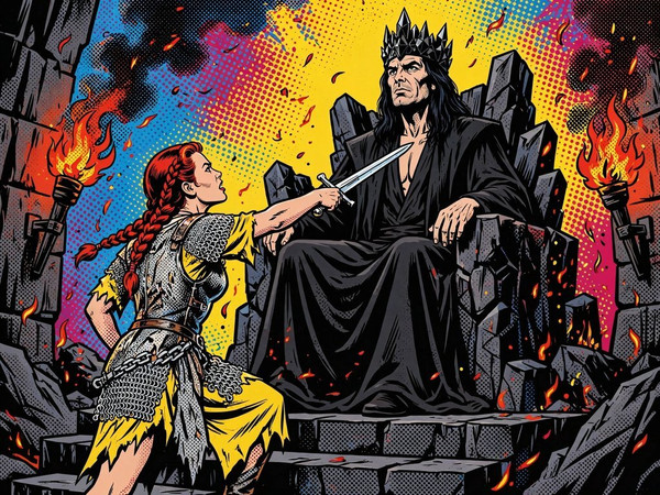 Muse — The Shieldmaiden and the Dark Lord — Pop Art
