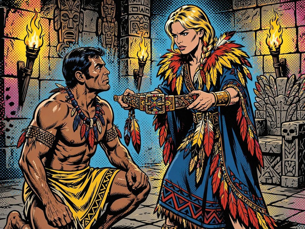 Muse — Tribal Guardian's Desire — Pop Art