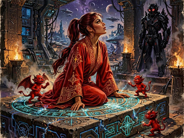 Muse — Altar of Desire — Retro Sci-Fi